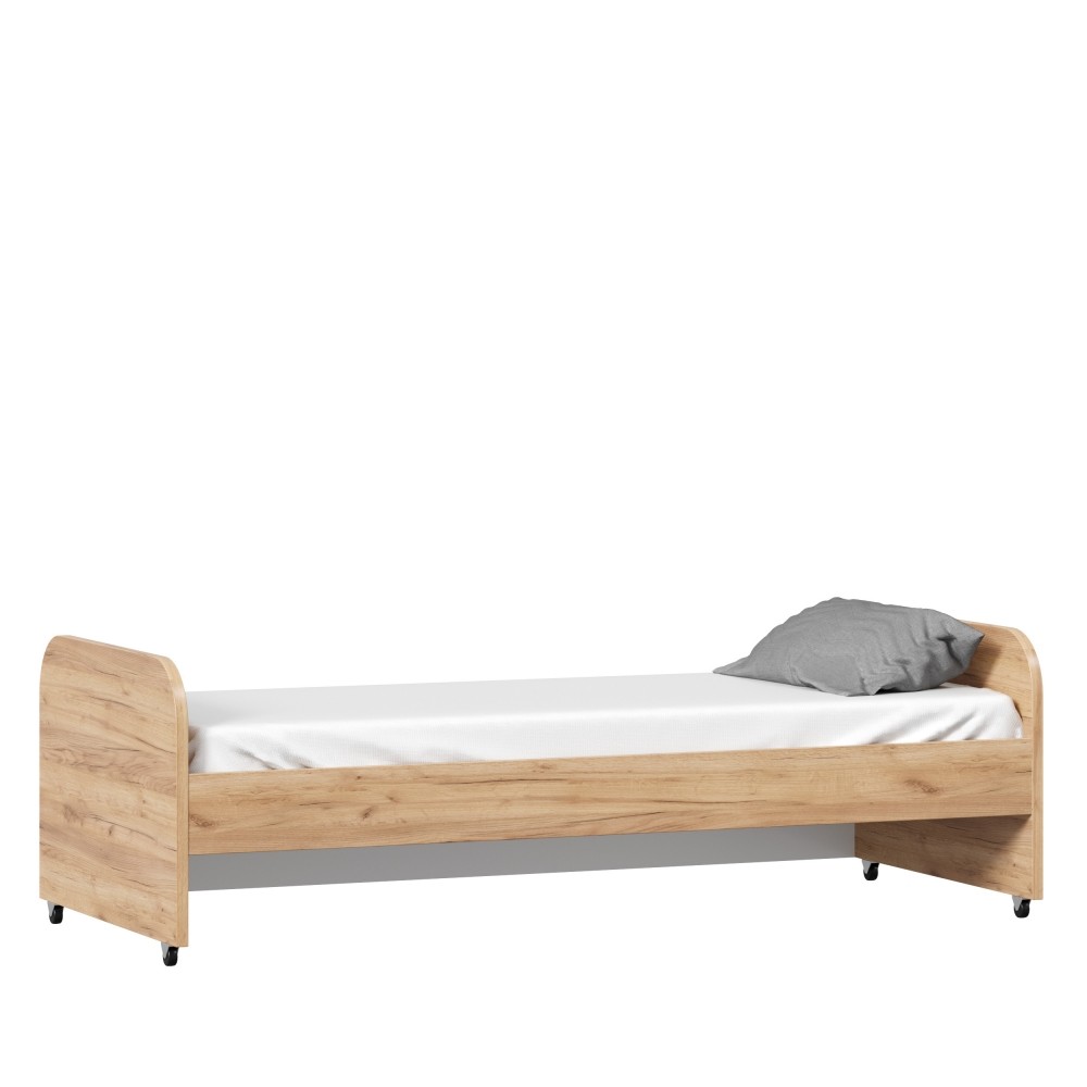 Урбан Кровать выкатная для кровати-чердака (Дуб Золотой/Белый) LD54186