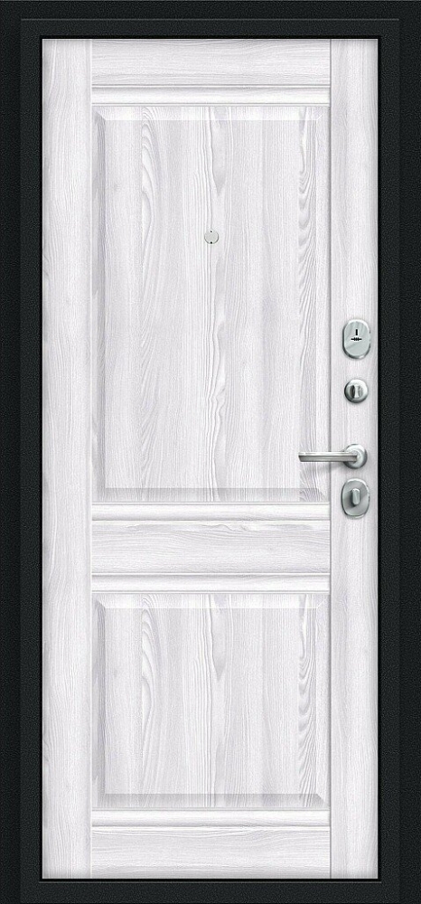Товар Дверь Некст Kale Букле черное/Riviera Ice BR4542
