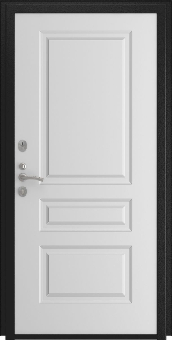 Товар Дверь Аура Эмаль L-2 (16мм, белая эмаль) LUX183784