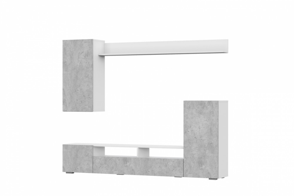Товар Мебель для гостиной МГС 4 Белый / Цемент светлый