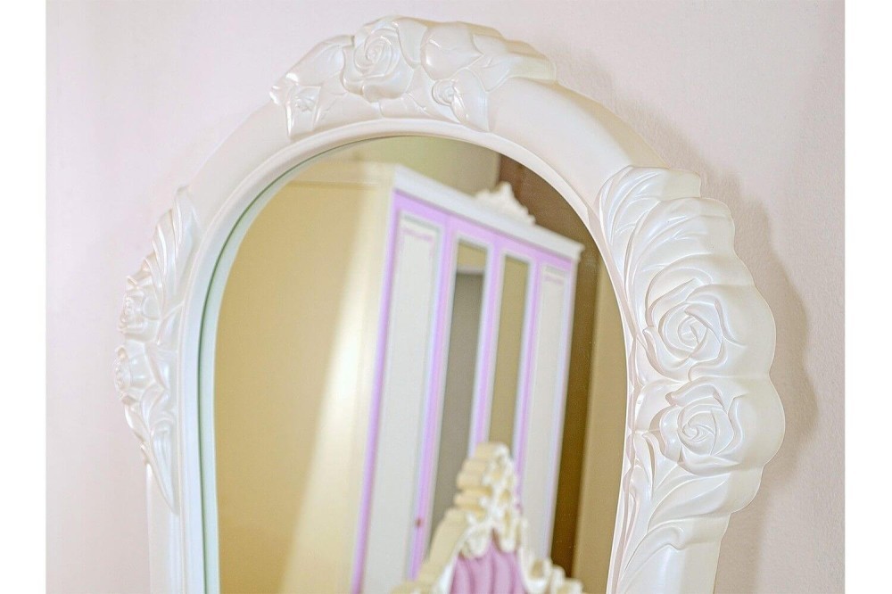 Товар Зеркало напольное в декоративной раме Классика (Алебастр матовый) LD56007
