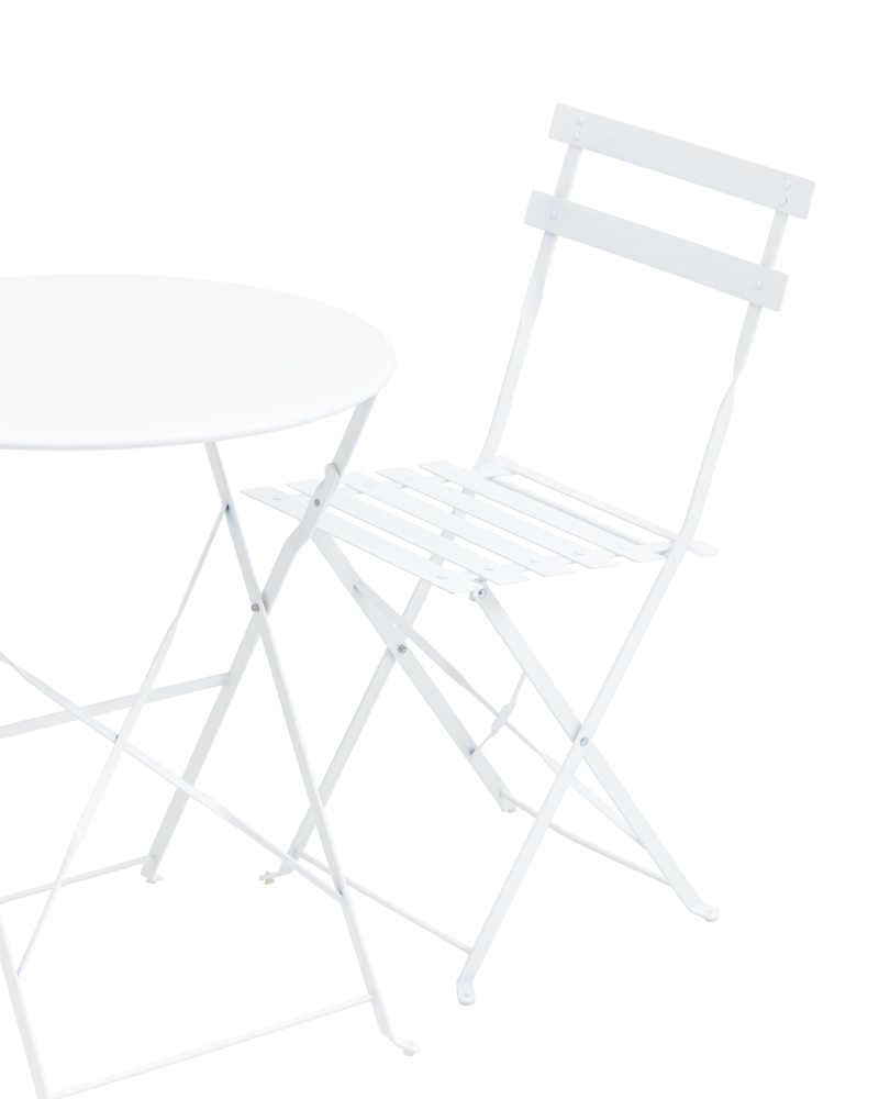 Товар Комплект стола и двух стульев Бистро белый SG8523