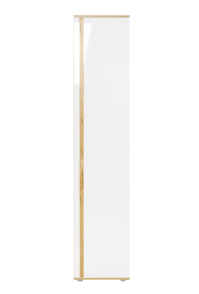 Товар Марта-2 Шкаф одностворчатый глухой (Дуб золотой/Белый глянец) LD191396
