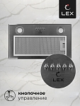 Встраиваемая вытяжка Вытяжка кухонная встраиваемая LEX GS BLOC P 600 Inox фото