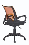 Кресло Бюрократ CH-695NLT оранжевый TW-38-3 сиденье черный TW-11 сетка/ткань крестовина пластик SG11037 фото