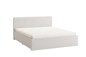 Кровать 1.6 Квантум белый (экокожа) MBS7471