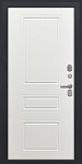 Дверь Аура ФЛ-707 (10мм, белый софт) LUX183592 фото