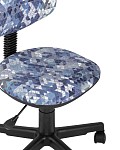 Кресло компьютерное детское УМКА абстракция синий SG4418 фото
