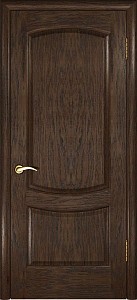 Товар Межкомнатная дверь Лаура 2 (Мореный дуб, глухая, 900х2000)