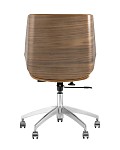 Кресло офисное TopChairs Crown коричневое SG6108 фото