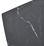 Стол FOGGIA 140 KL-116 Черный мрамор матовый, итальянская керамика/ черный каркас, ®DISAUR MC63700 фото