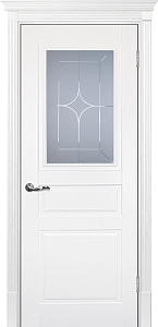 Товар Межкомнатная дверь Смальта 01 Белый ral 9003