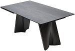 Стол YOAKIM 180 цвет 1704 Темно-серый мрамор, керамика / Темно-серый каркас, ®DISAUR MC64051 фото