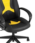 Кресло игровое TopChairs ST-CYBER 8 черный/желтый SG4012 фото