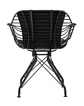 Кресло Thomas черное с черной подушкой SG1569 фото