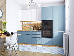 Фьюжн-07 Silky White/Silky Blue VI67017