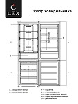 Холодильник Холодильник отдельностоящий LEX LKB188.2WhD фото
