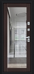 Дверь Thermo Флэш Декор-2 Букле черное/Wenge Veralinga BR5310 фото
