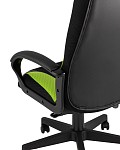 Кресло игровое TopChairs ST-CYBER 9 черный/зеленый SG4016 фото