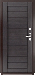 Дверь Аура Экошпон СБ-3 (16мм, венге) LUX183808 фото