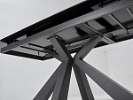 Стол ROVIGO 170 ITALIAN DARK GREY Серый мрамор глянцевый, керамика/ GREY1 каркас М-City MC60047 фото