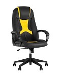 Кресло игровое TopChairs ST-CYBER 8 черный/желтый SG4012