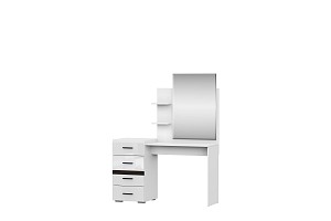 Товар Модульная система Соло Стол туалетный Белый/Белый глянец/Венге