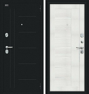 Товар Дверь Проф Букле черное/Bianco Veralinga BR4547
