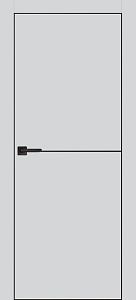 Товар Межкомнатная дверь PX-19 черная кромка с 4-х ст. Агат
