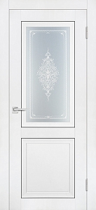 Товар Межкомнатная дверь PST-27 белый бархат