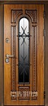 Дверь Сударь Рим с окном и ковкой Голден Оак Винорит DIS002860 фото