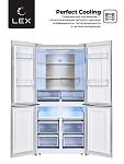 Холодильник Холодильник  трехкамерный отдельностоящий LEX LCD505PnGID фото