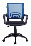 Кресло Бюрократ CH-695NLT синий TW-05 сиденье черный TW-11 сетка/ткань крестовина пластик SG11038 фото