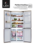 Холодильник Холодильник  трехкамерный отдельностоящий LEX LCD450GlGID фото