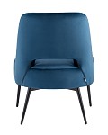 Кресло лаунж Бостон велюр синий SG10520 фото