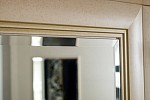 Александрия Вешалка комбинированная с зеркалом (Кожа Ленто/Рустика) LD55501 фото