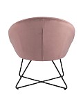 Кресло Колумбия пыльно-розовое SG2557 фото