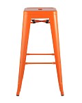 Стул барный TOLIX оранжевый глянцевый SG1305 фото
