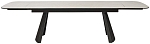 Стол ASTRID 200 TL-102 Бежевый мрамор, испанская керамика / Темно-серый каркас, ®DISAUR MC64108 фото