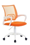 Кресло Бюрократ CH-W695NLT оранжевый TW-38-3 TW-96-1 сетка/ткань крестовина пластик пластик белый SG11040