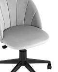 Кресло компьютерное Логан велюр светло-серый SG6387 фото