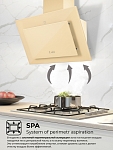 Наклонная вытяжка Вытяжка кухонная наклонная LEX Mika GS 600 Ivory фото