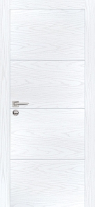 Товар Межкомнатная дверь PX-2  AL кромка с 2-х ст. Дуб скай белый