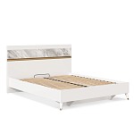 СГ Айла Кровать 1600 с кроватным основанием (Белый/Статуарио, исполнение 1) LD191295 фото