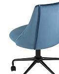 Кресло компьютерное Сиана велюр синий SG2320 фото