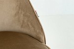 Набор стульев Милан (2 шт.) беж (велюр)/белый MBS8025 фото
