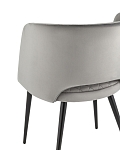 Стул-кресло Дарелл велюр серый SG11031 фото