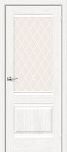 Товар Межкомнатная дверь Прима-3 White Dreamline BR4107