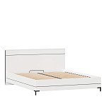 Норд Кровать двуспальная 1600 (Белый/Черный) LD53705 фото