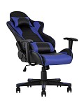 Кресло игровое TopChairs Diablo синее SG2077 фото